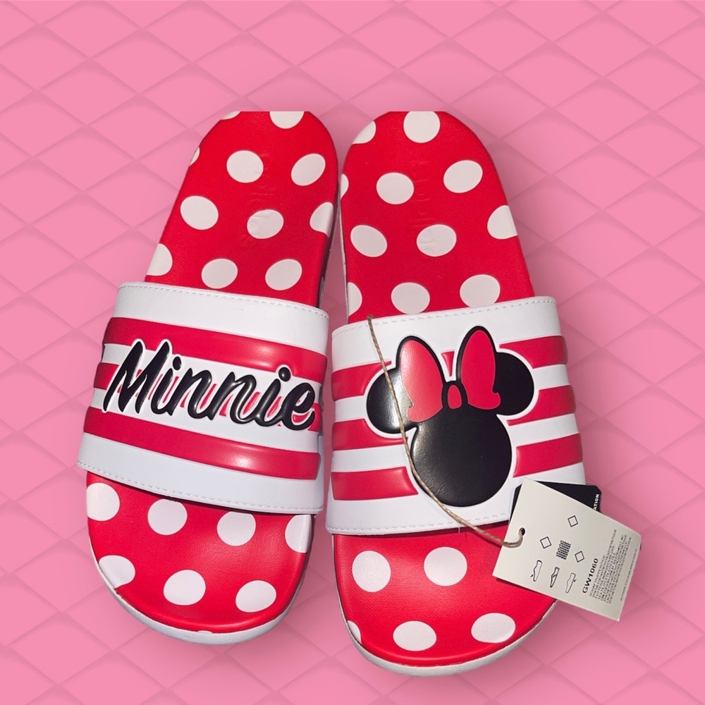 Brand New Disney Adidas Adilette Comfort Flops